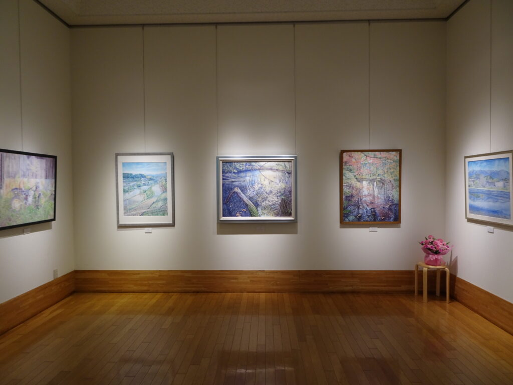 第１０回あいしょう絵画展グランプリ受賞者 加地篤展